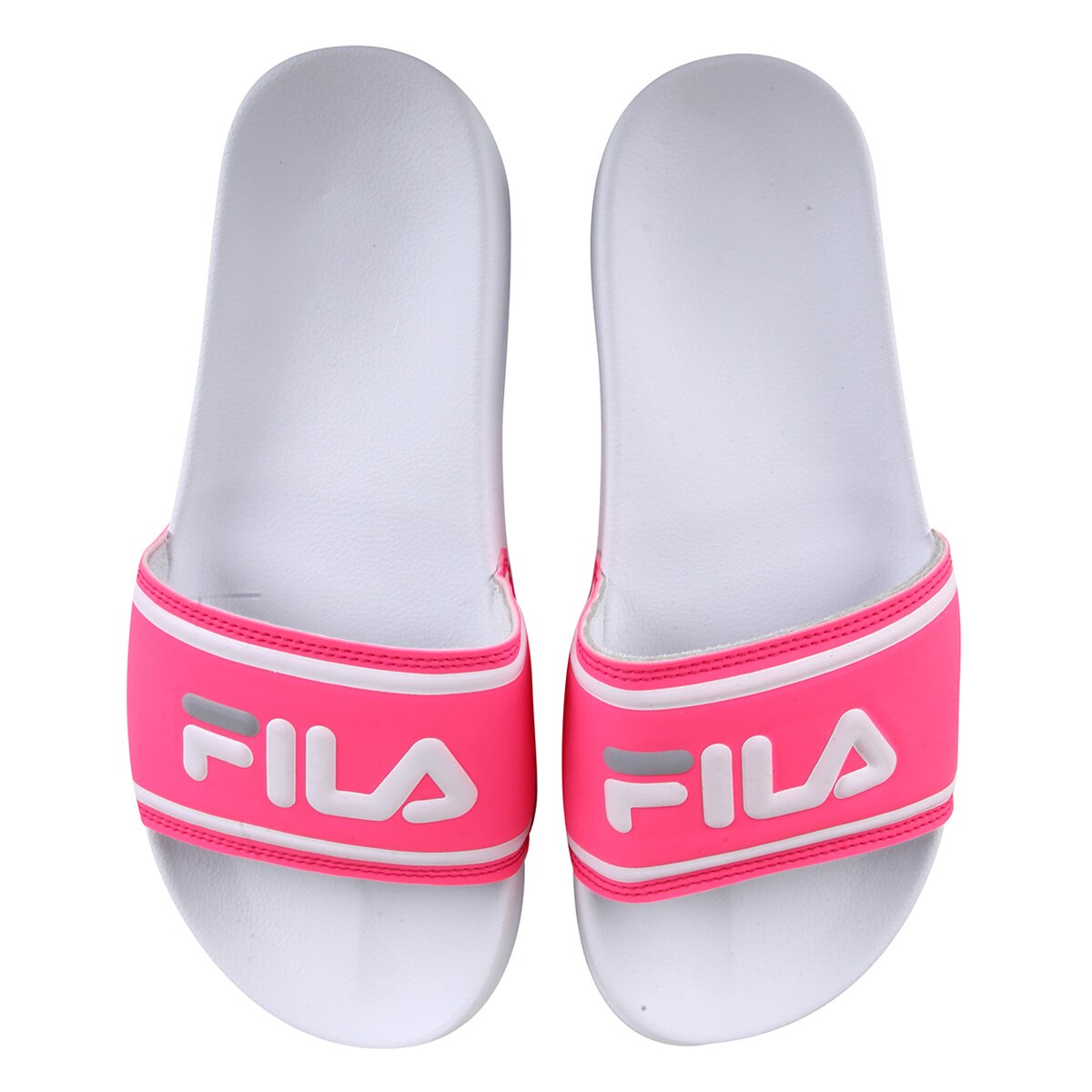 Chinelo Slide Fila Drifter Stripes Feminino Menor preço em Chinelo Slide Fila Drifter Stripes Feminino