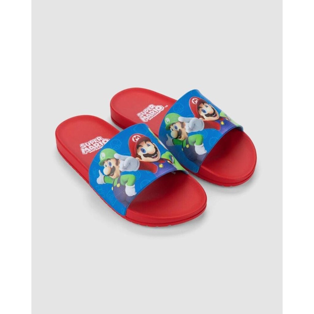 Chinelo Slide Infantil Grendene Kids Super Mario
