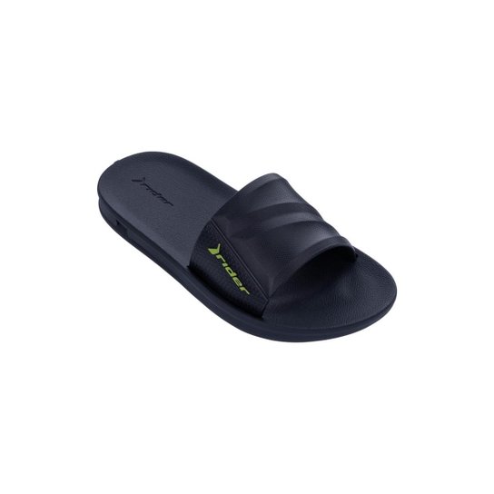 Chinelo Slide Infantil Masculino Rider Street - AZUL MARINHO - 26/27 - Azul+Marinho Menor preço em Chinelo Slide Infantil Masculino Rider Street - AZUL MARINHO - 26/27 - Azul+Marinho