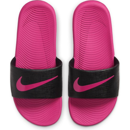 Chinelo Slide Infantil Nike Kawa Masculino - Preto+Pink é ruim? Chinelo Slide Infantil Nike Kawa Masculino - Preto+Pink é boa?