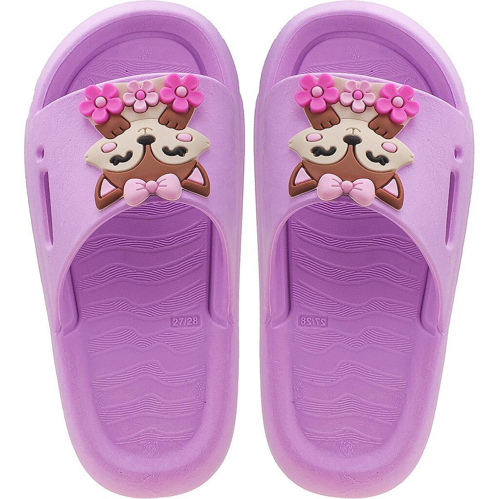 Chinelo Slide Infantil Nuvem Raposa Kidstep