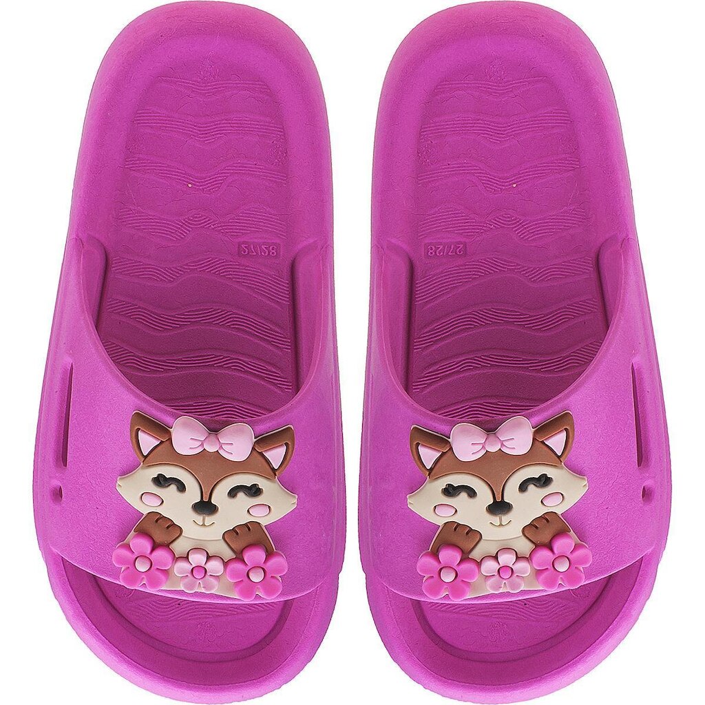 Chinelo Slide Infantil Nuvem Raposa Kidstep