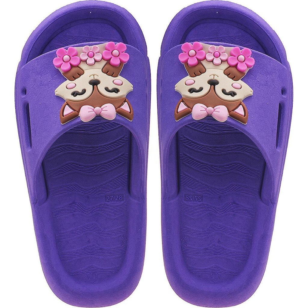 Chinelo Slide Infantil Nuvem Raposa Kidstep