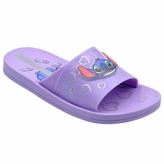 Chinelo Slide Ipanema Stitch Disney Fun Infantil Menina 27449