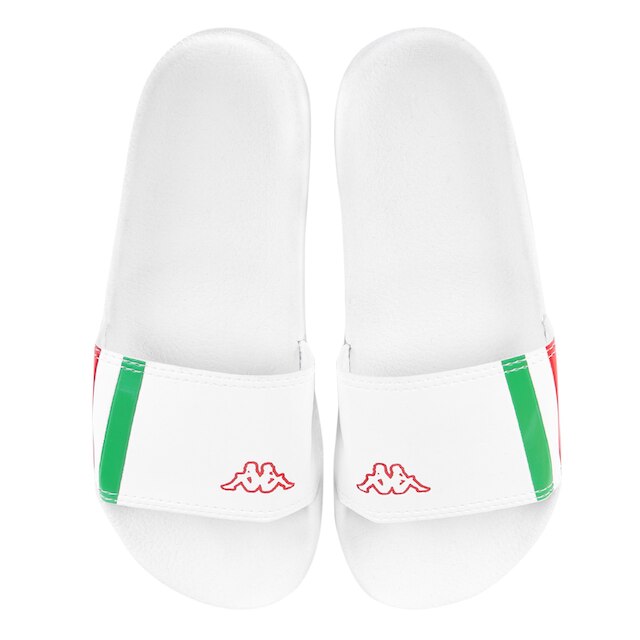 Chinelo Slide Kappa Neat - Branco+Verde é boa?