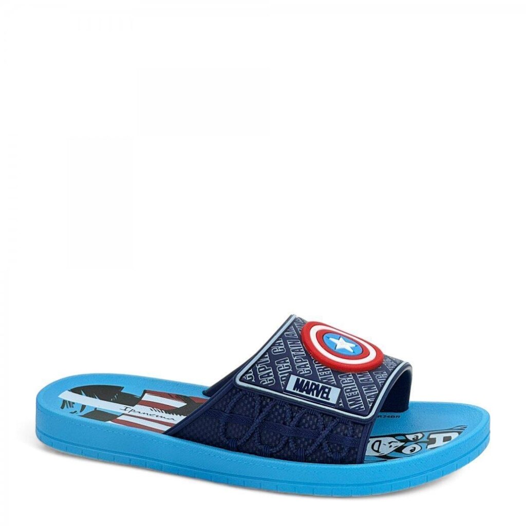 Chinelo Slide Marvel Ipanema Infantil Menino