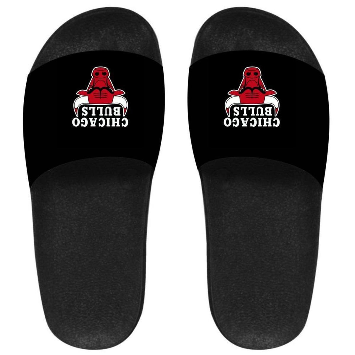 Chinelo Slide Masculino Estampa Logo Chicago Bulls Menor preço em Chinelo Slide Masculino Estampa Logo Chicago Bulls