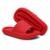 Chinelo Slide Moderno Unissex - Vermelho