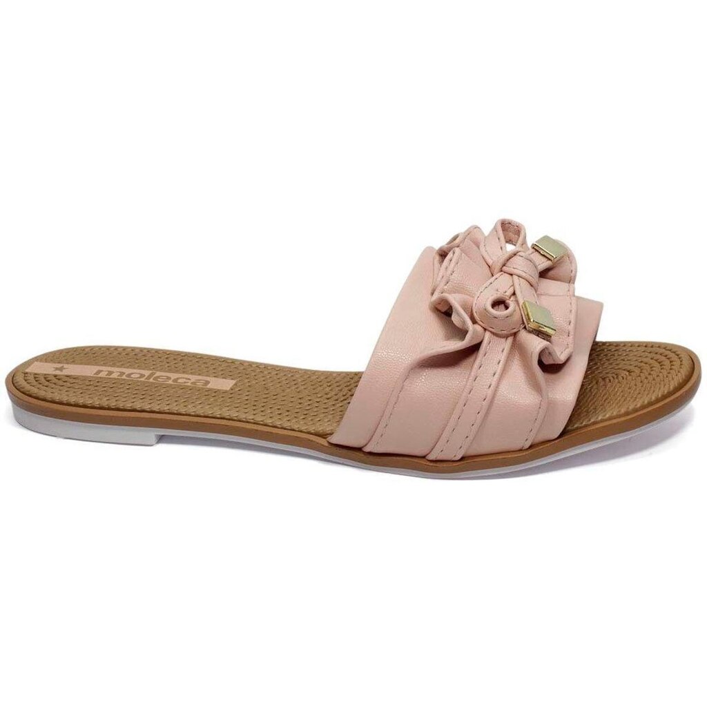 Chinelo Slide Moleca Laco Napa 5297.446 Feminino -
