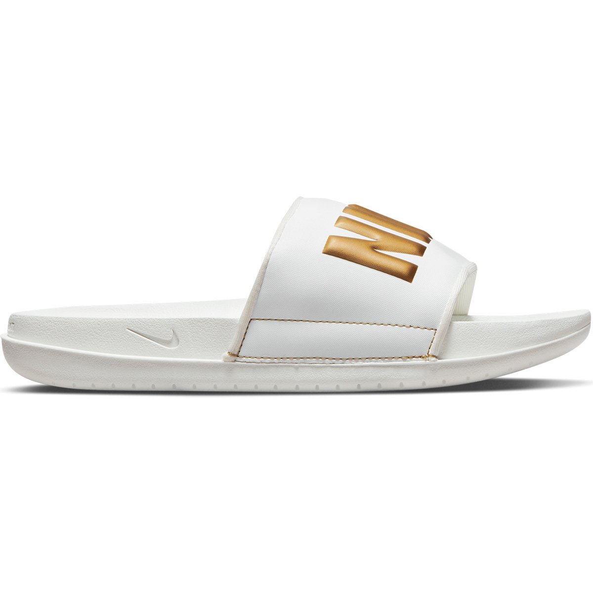 slide nike dourado