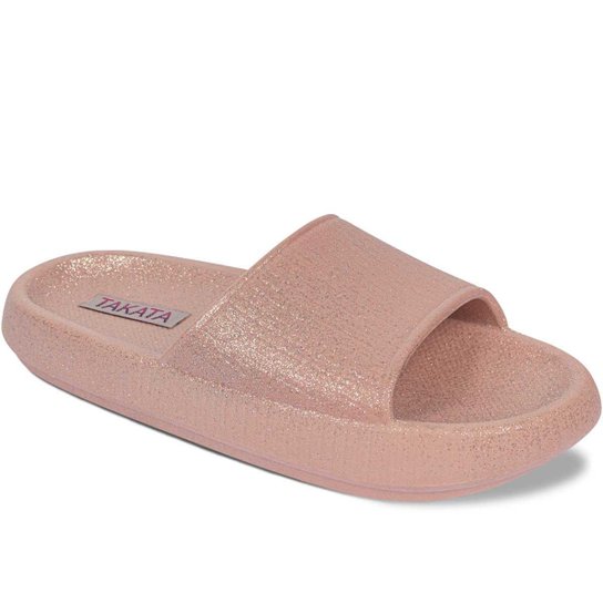 Chinelo Slide Nuvem Macio Confort de Glitter Light A6.06 D