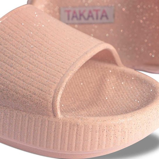 Chinelo Slide Nuvem Macio Confort de Glitter Light A6.06 D