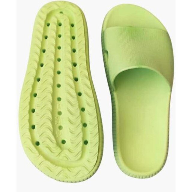 Chinelo Slide Nuvem Ortopédico Macio Verde