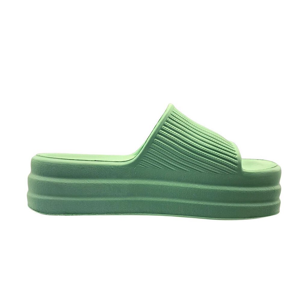 Chinelo Slide Plataforma em EVA Feminino Leve Evva