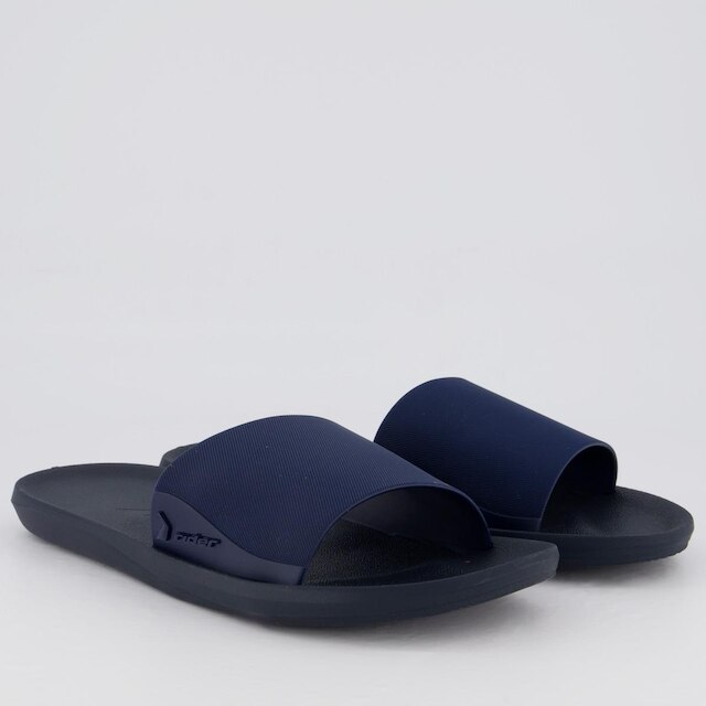 Chinelo Slide Rider Feel Marinho