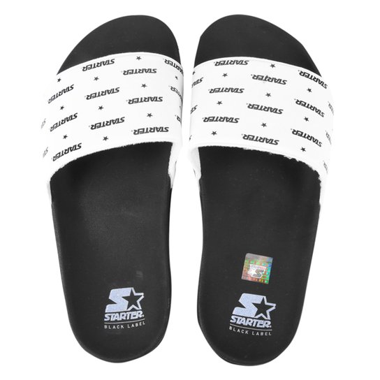 Chinelo Slide Starter Multi Masculino - Branco+Preto é boa?