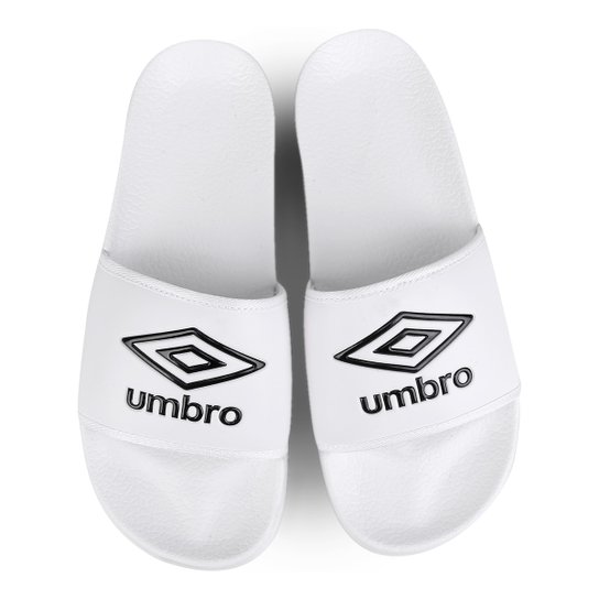 Chinelo Slide Umbro Locker Masculino - Branco+Preto é ruim? Chinelo Slide Umbro Locker Masculino - Branco+Preto é boa?