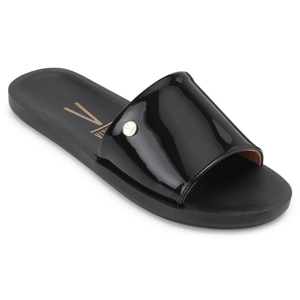 chinelo slide vizzano preto