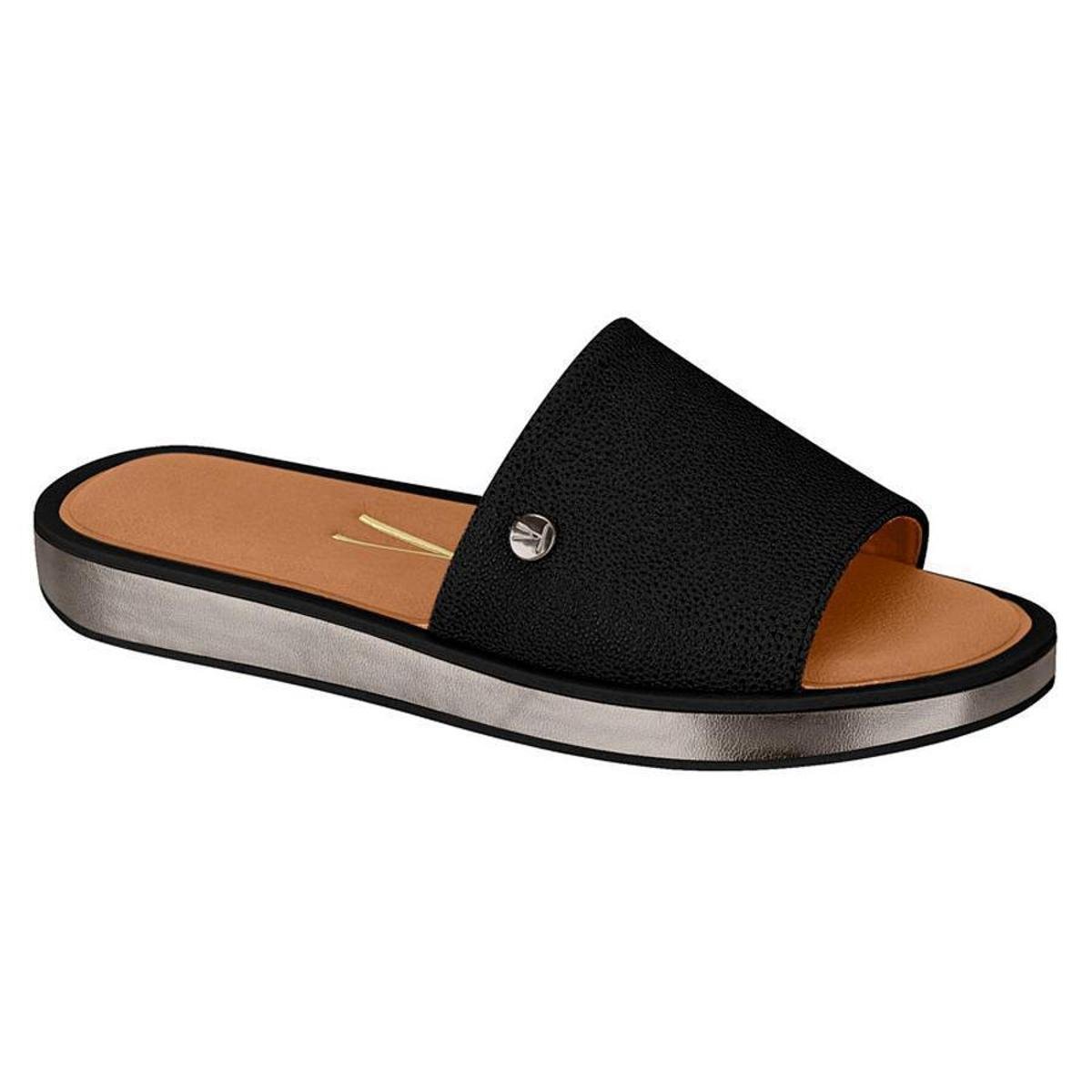 chinelo slide vizzano preto