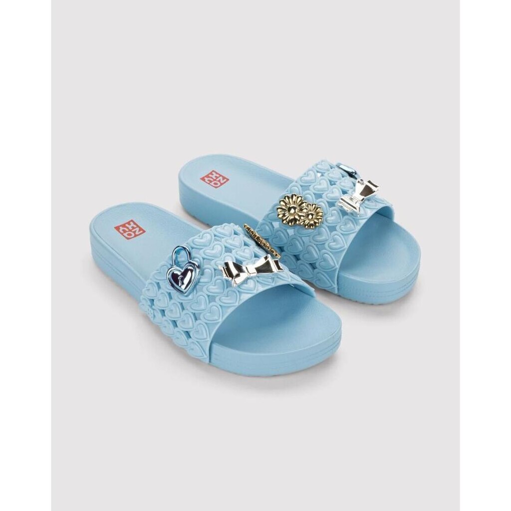 Chinelo Slide Zaxy Pins