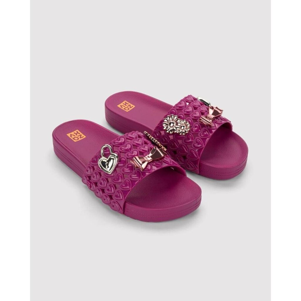 Chinelo Slide Zaxy Pins
