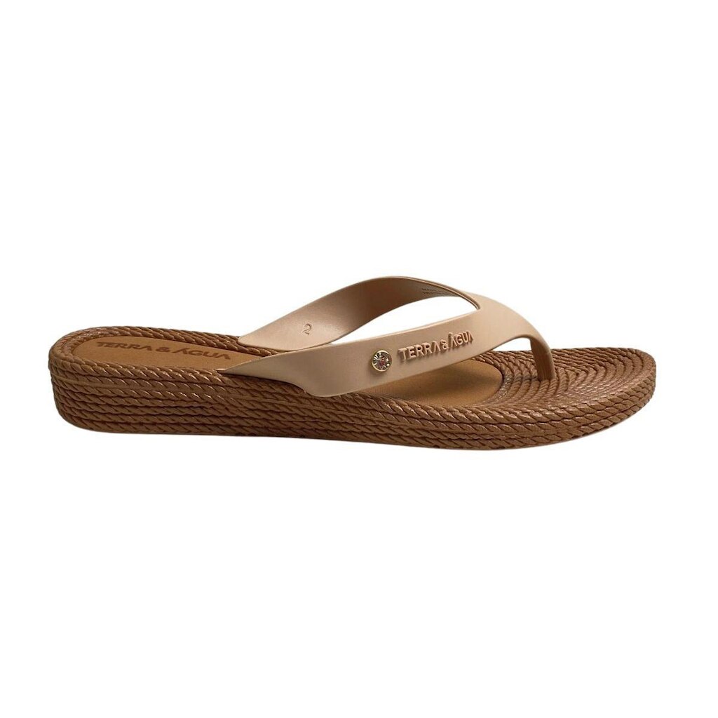 Chinelo Terra e Água Feminino 210012T Bege
