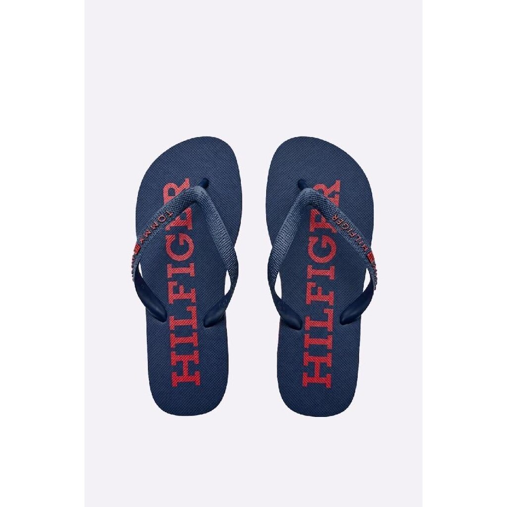 Chinelo Tommy Hilfiger Beach Azul Marinho