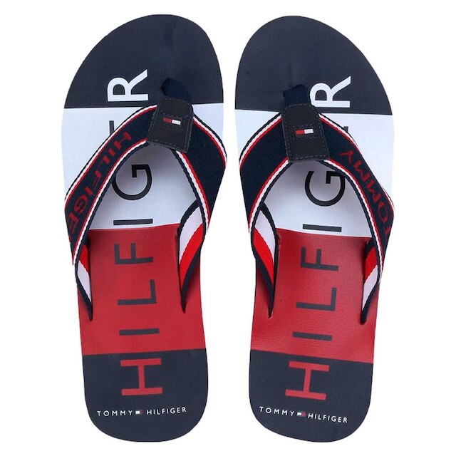 CHINELO TOMMY HILFIGER BONDI 11D - Azul+Vermelho Menor preço em CHINELO TOMMY HILFIGER BONDI 11D - Azul+Vermelho
