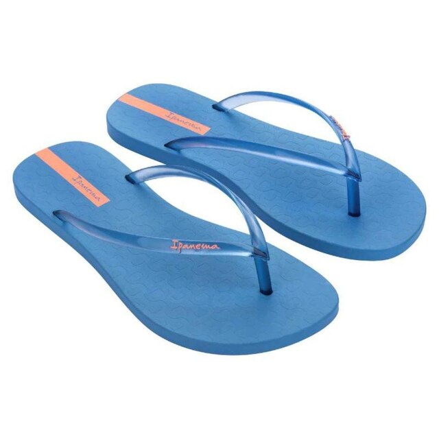 Chinelo Tradicional Easy Ipanema 26770 Azul Transparente - Azul | Netshoes