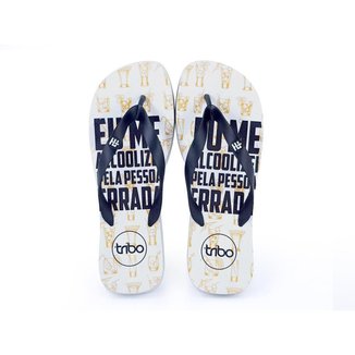 Chinelo Tribo Tiras Largas Estampado Conforto Masculino