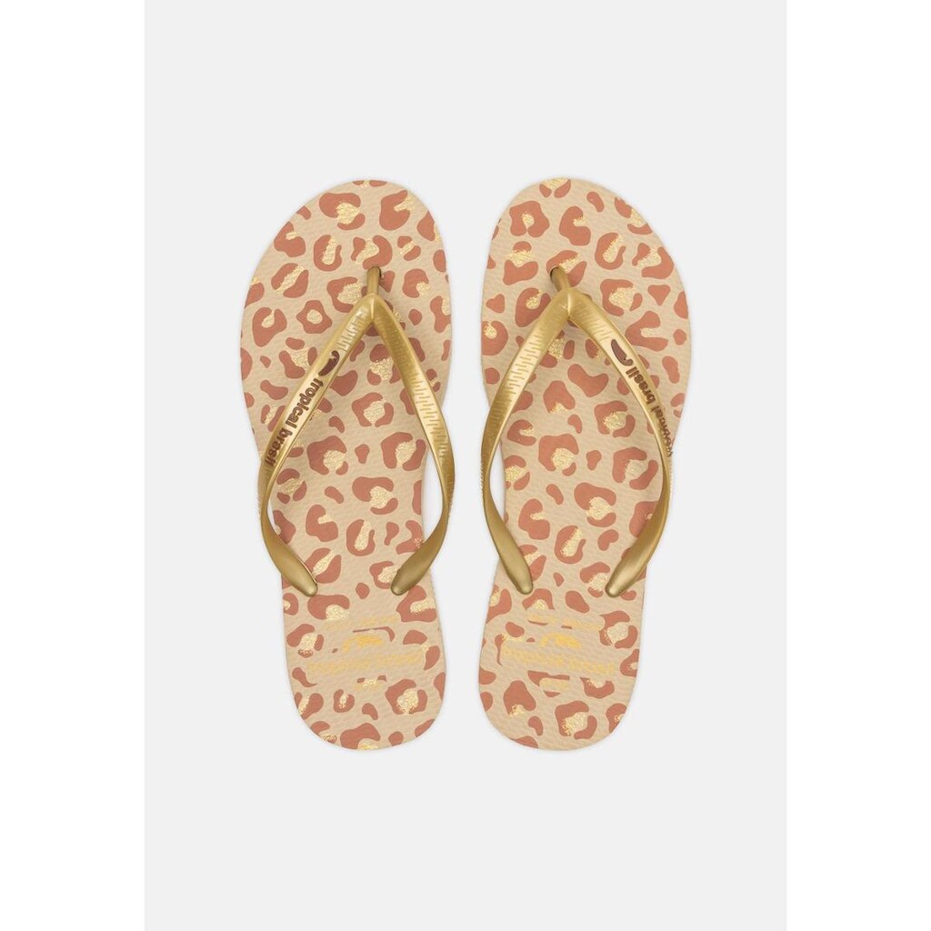 Chinelo Tropical Brasil Estampado Slim Feminino