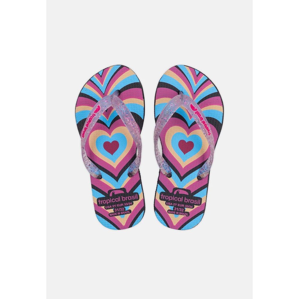 Chinelo Tropical Brasil Infantil Feminino