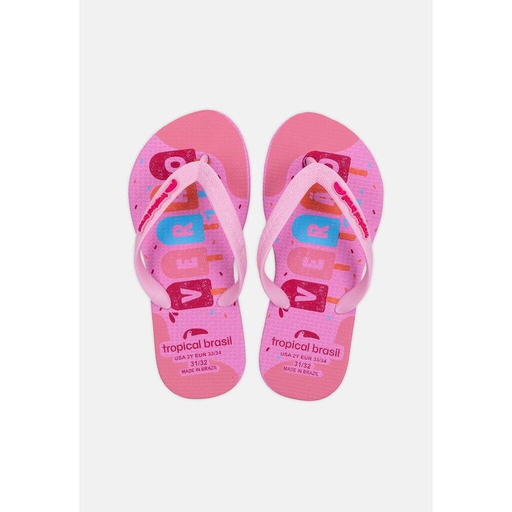Chinelo Tropical Brasil Infantil Feminino