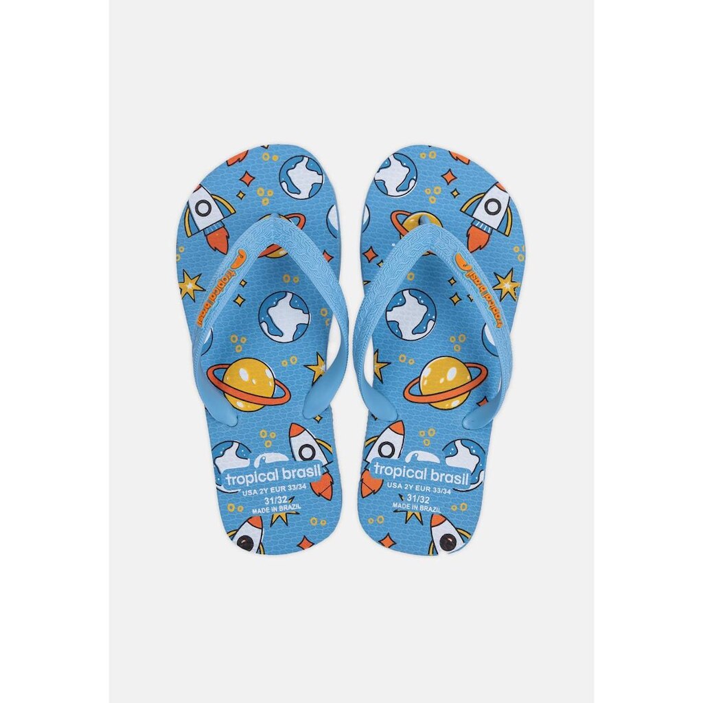 Chinelo Tropical Brasil Infantil Masculino