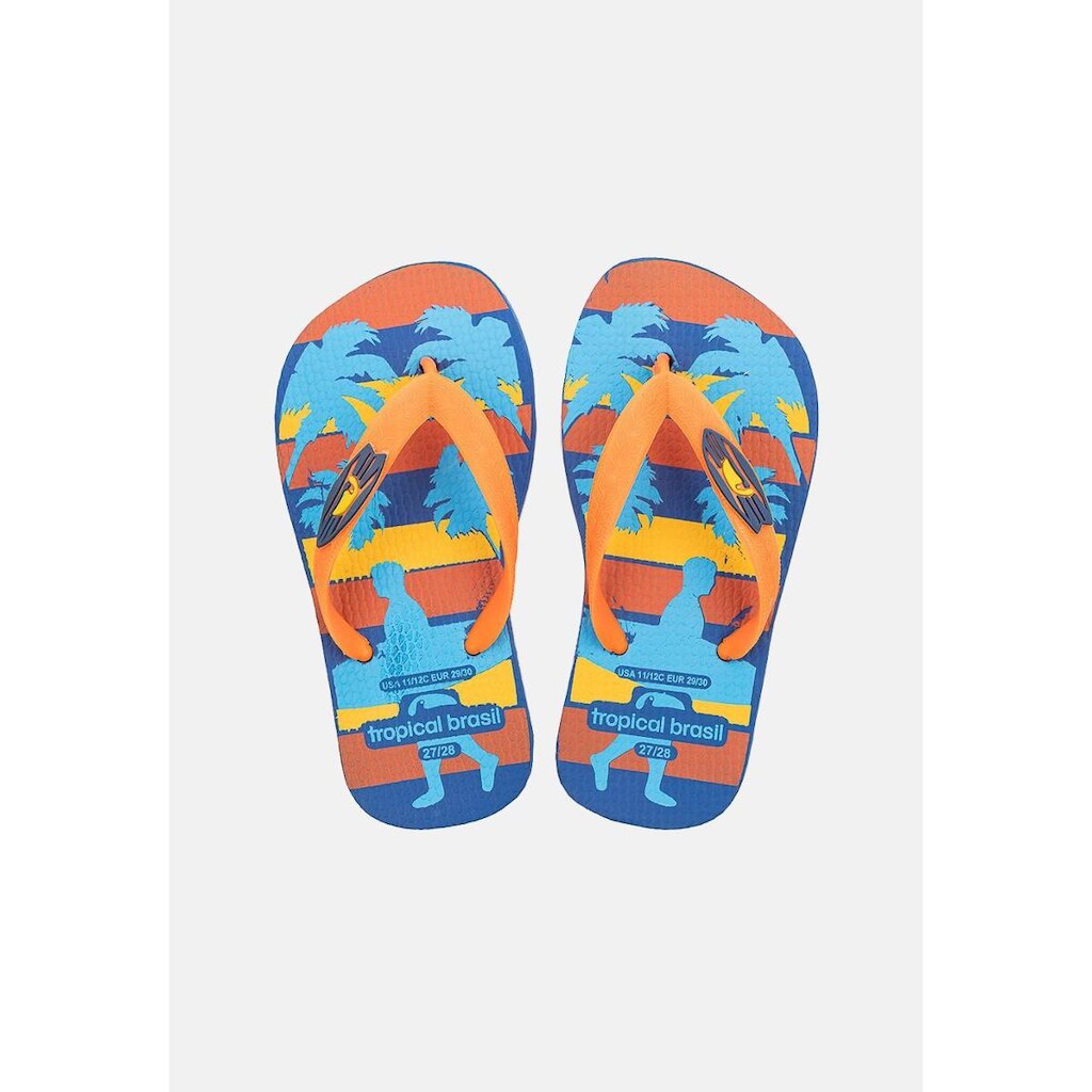 Chinelo Tropical Brasil Infantil Masculino