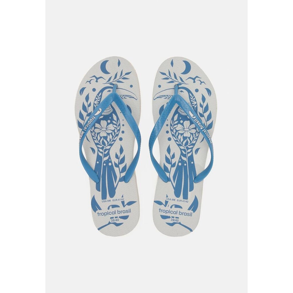 Chinelo Tropical Brasil Slim Feminino