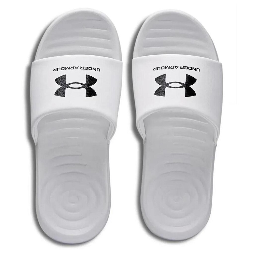 Chinelo Under Armour Ansa Fix Masculino Branco