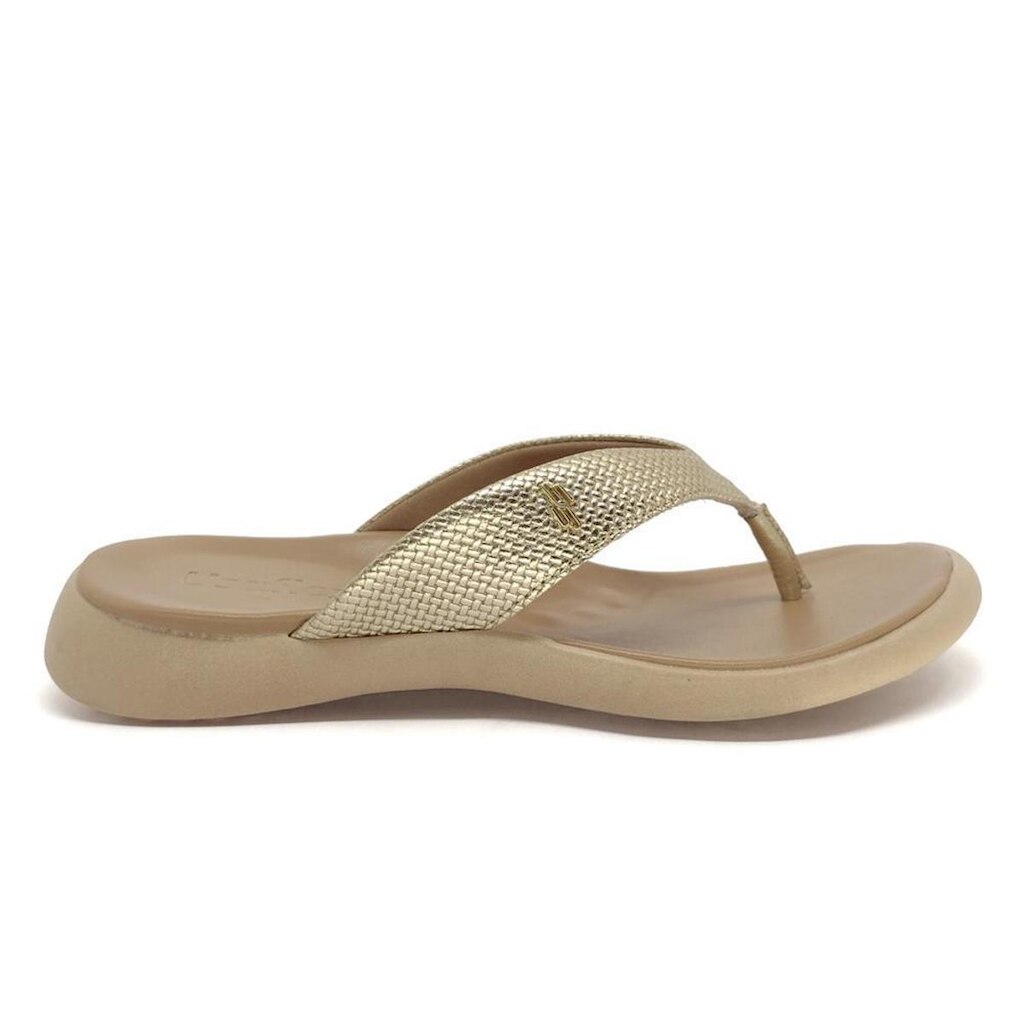 Chinelo Usaflex Couro Macio Conforto MA0901