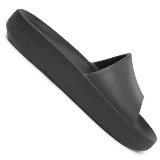 Chinelo Usaflex Slide Poofy Ag0501 Feminino - Preto Menor preço em Chinelo Usaflex Slide Poofy Ag0501 Feminino - Preto