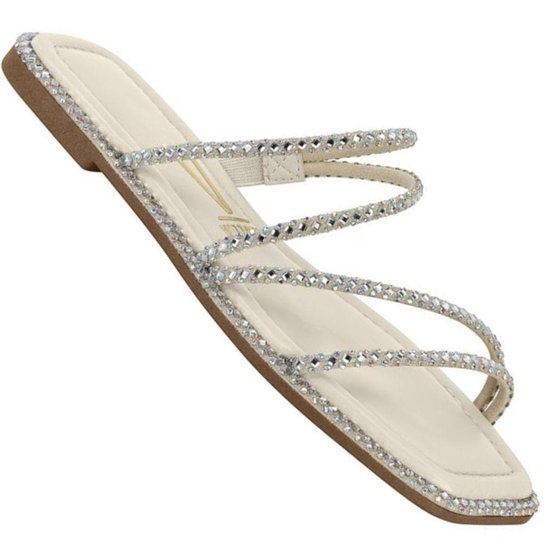 Chinelo Vizzano 6468.209 Feminino - Creme Menor preço em Chinelo Vizzano 6468.209 Feminino - Creme