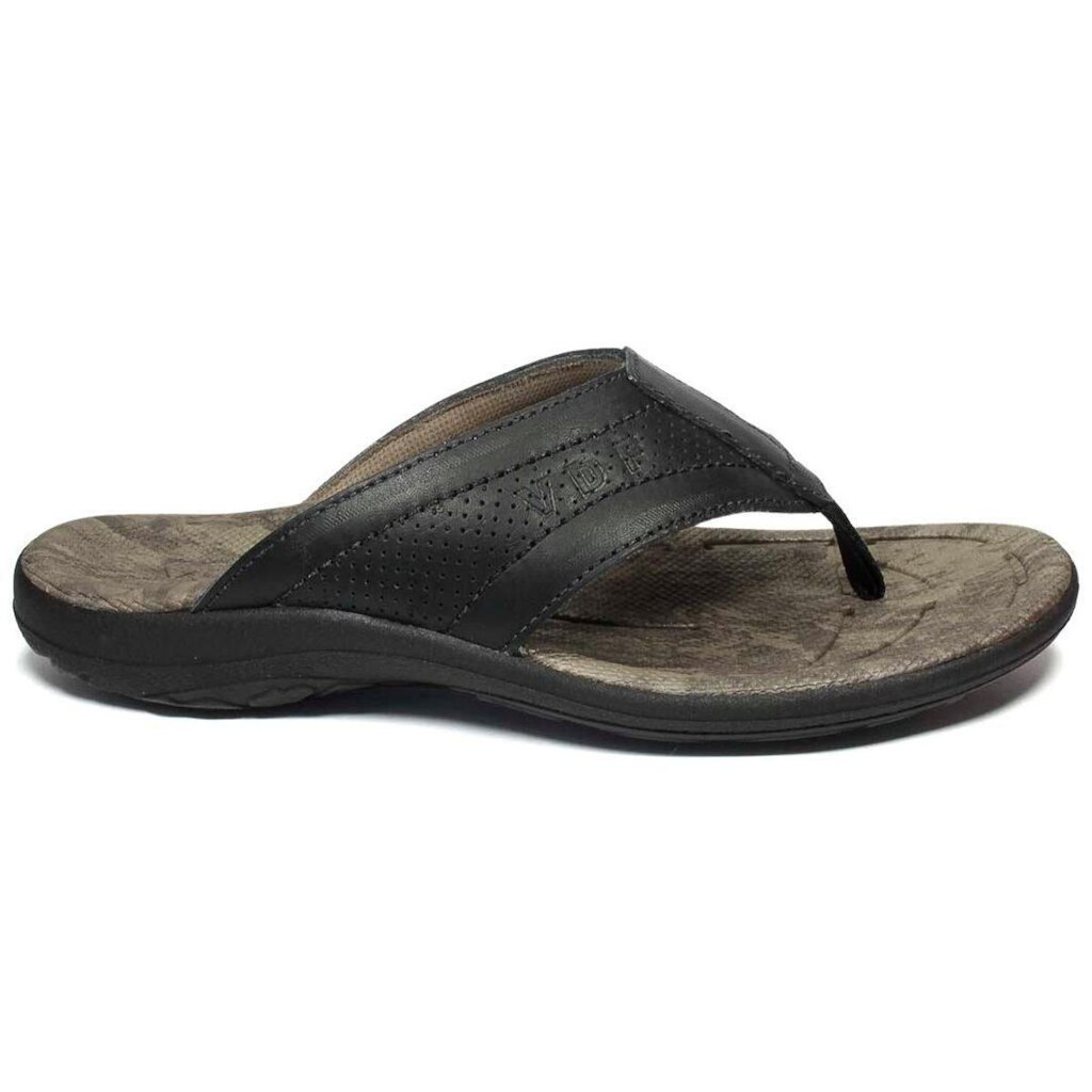 Chinelo Vudalfor Couro Masculino 7745