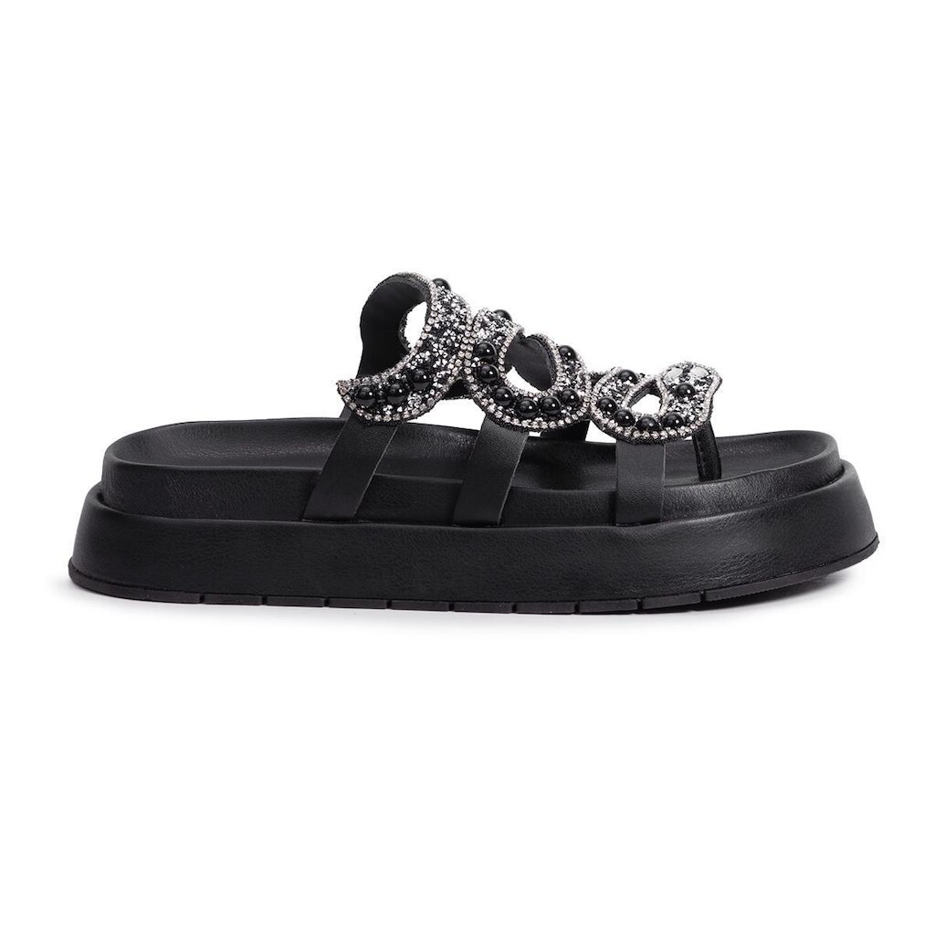 Chinelo Yesme Snake com Zircônia Sintética  Conforto e Estabilidade