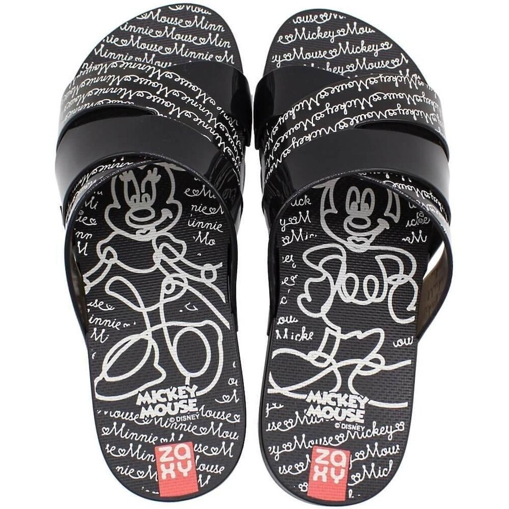 Chinelo Zaxy Mickey e Minnie Feminino
