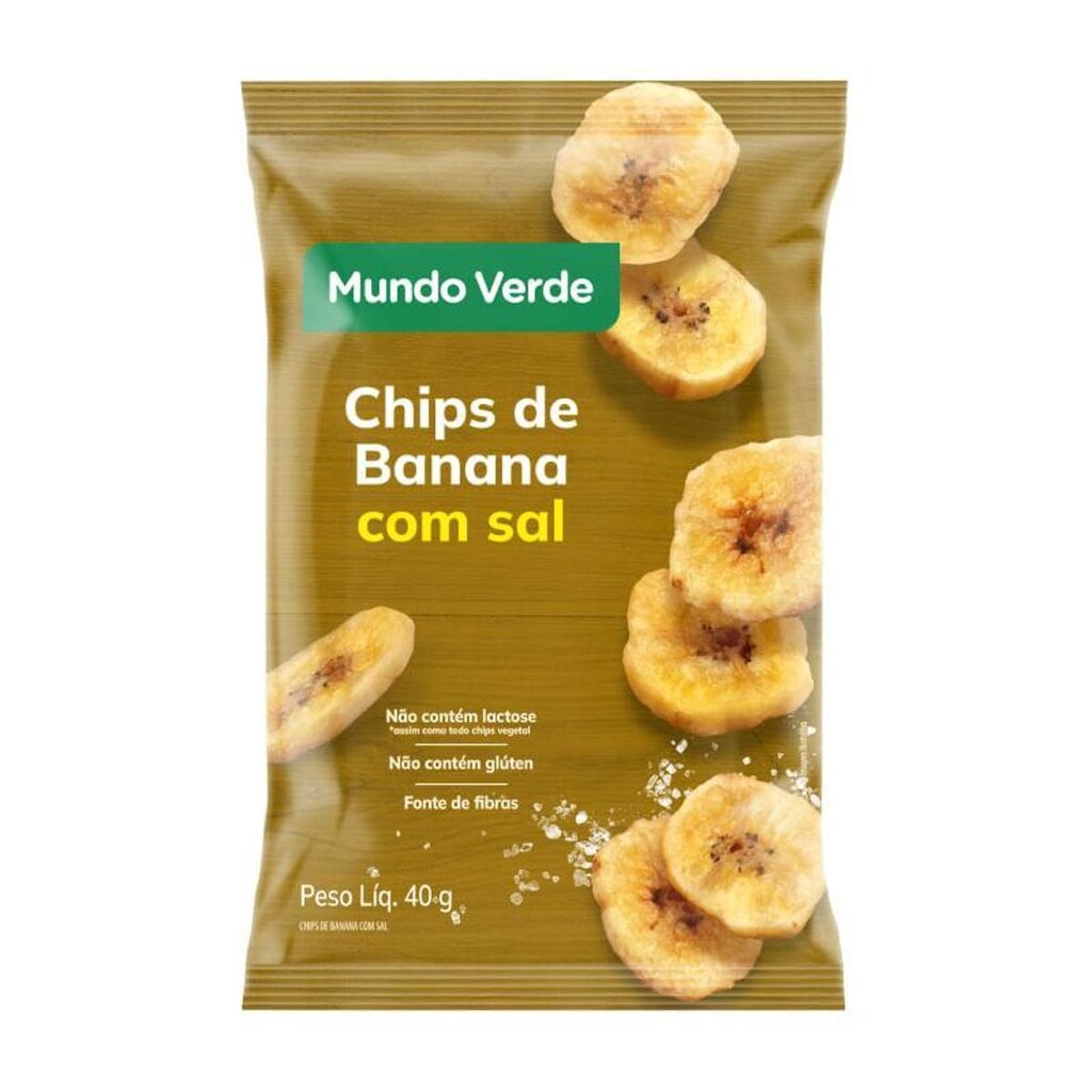 Chips de Banana Mundo Verde 40g