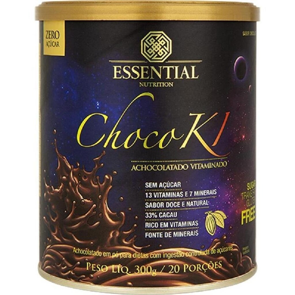 Chocoki - Achocolatado Vitaminado (300g) - Essential
