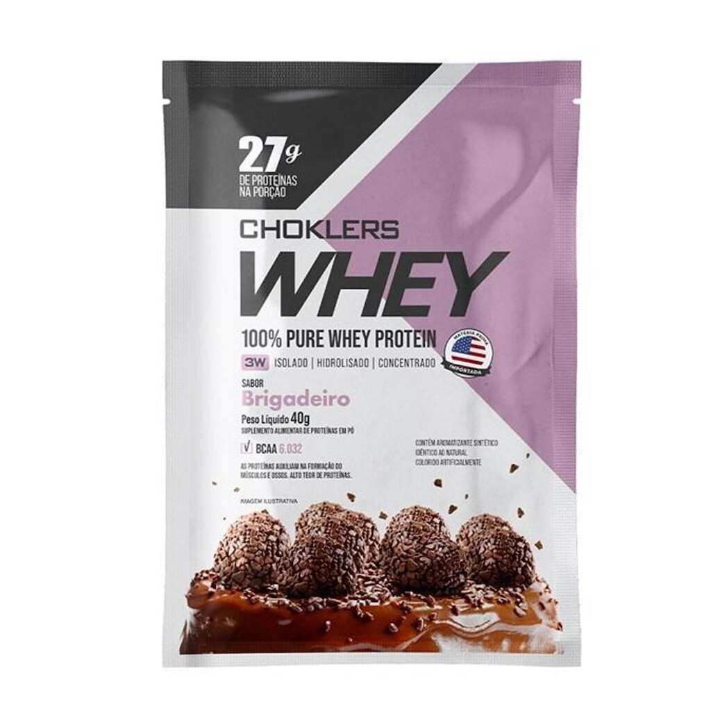 Choklers Whey Brigadeiro Sache  40g