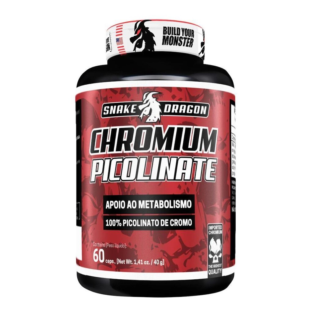 Chromium Picolinate Snake Dragon 60 Cápsulas