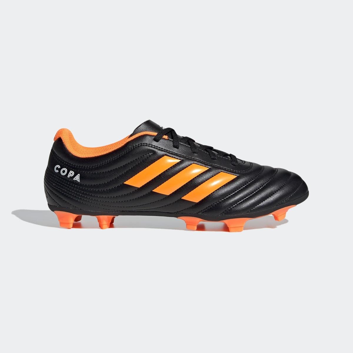 Chuteira Adidas Copa 20.4 Campo - Preto+Laranja | Netshoes