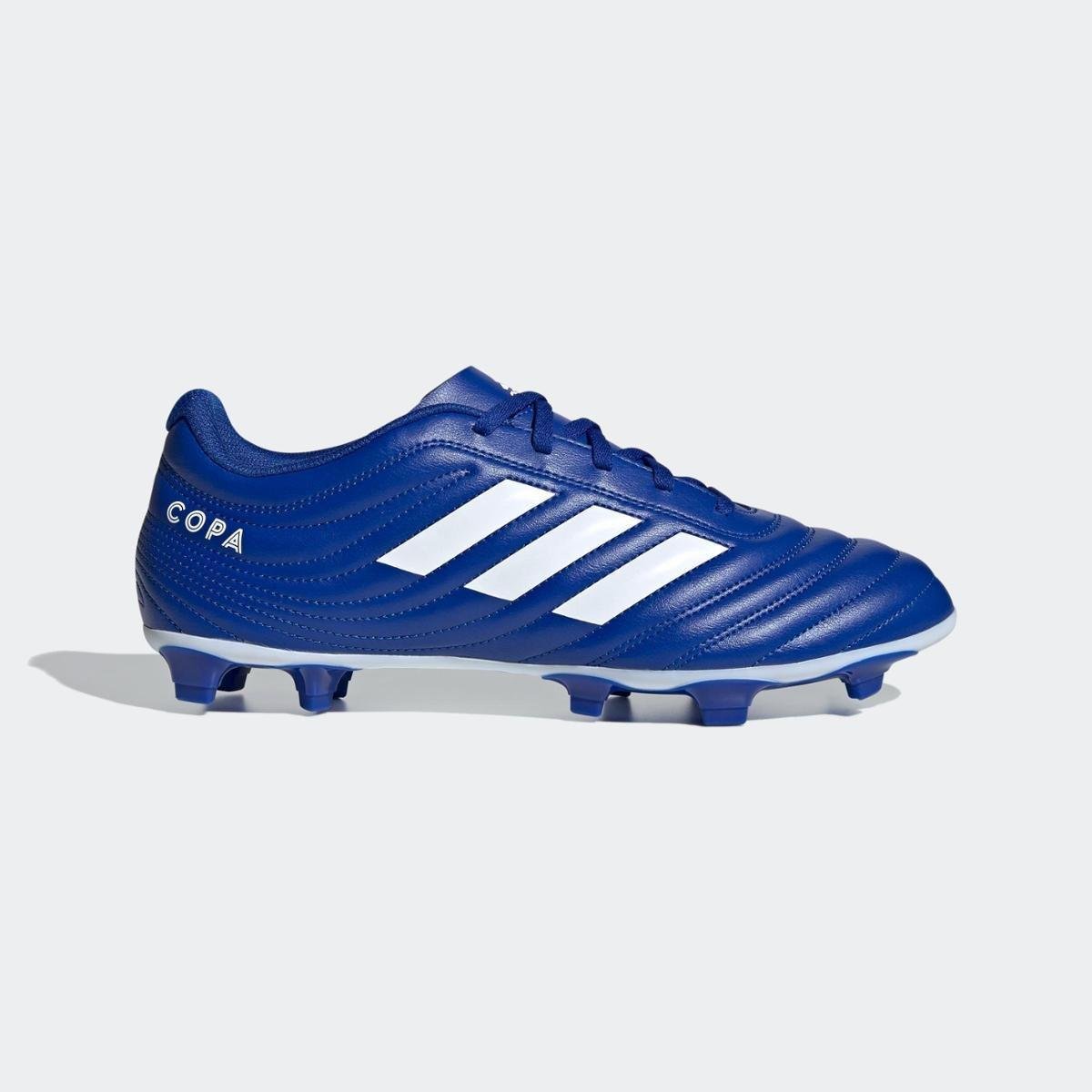 Chuteira Adidas Copa 20.4 Campo - Azul+Branco | Netshoes