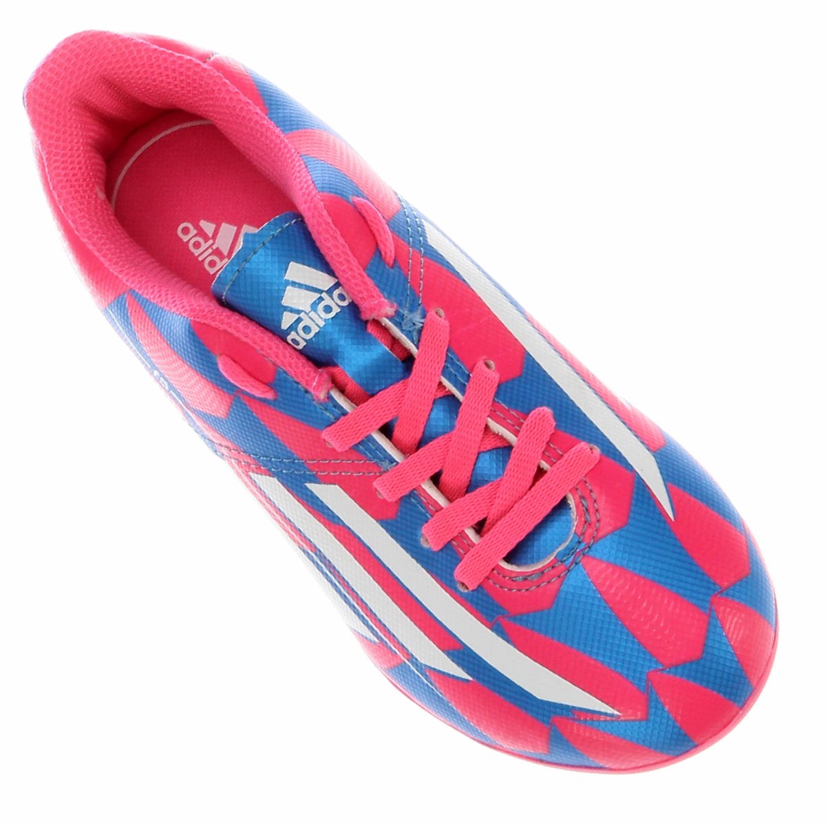 adidas rosa com azul